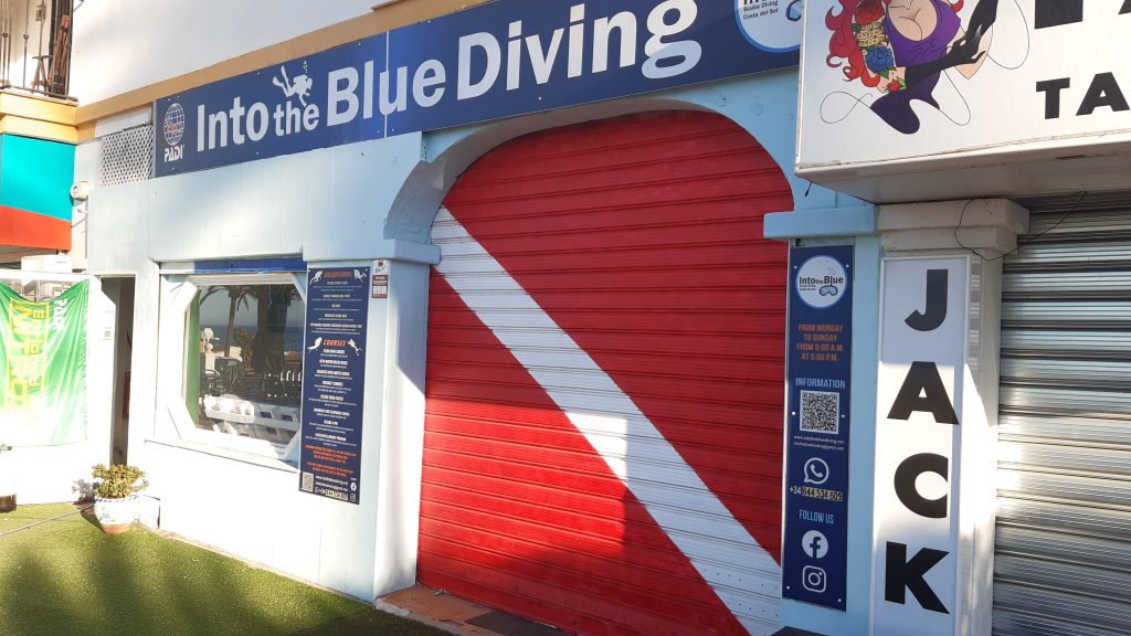 Diving Into the Blue dive center